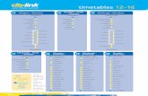 CG33 Timetables Final - Citylink · 31 Summary Table • Glasgow - Perth - Dundee - Aberdeen Showing complete service between the above points. Table 14 Sunday Operates …