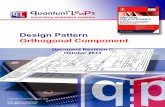 Design Pattern Orthogonal Component - QP · Design Pattern Orthogonal Component ... to only one level and must use direct transitions ON and OFF between its two modes. ... /* time