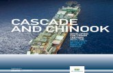 cascaDE aND chINOOk - offshore-mag.com · The FPSO serving Cascade and Chinook is moored to a turret buoy that provides full weathervaning capability, which allows loading tankers
