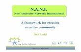 9c. Idan Amiel - The NANI web-site Authority Network International... · About Haims ’ books Areas of ... everyone to upload and download articles & links. N.A.N.I N.A.N.I ActivistsActivistsActivists