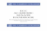 ECC ACADEMIC SENATE HANDBOOK - El Camino Handbook_Complete...ECC ACADEMIC SENATE HANDBOOK Developed