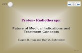 Proton- Radiotherapy - CERN Documents... · ICRU: < 5% isodose (report in progress) ... Important large-field indications ... for proton-radiotherapy will undergo rapid changes