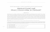 Mutual Fund and Share Ownership in Finland* - Fund and Share Ownership in...  Mutual Fund and Share