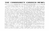THE COMMUNIT CHURCY NEWH S - Stow-Munroe … COMMUNIT CHURCY NEWH S VOL. V , STOW O. FRIDAY, , JUL, 15Y 193, 8 STUPIDITY I shoul havd thoughe otf s o in-teresting a subjec lont agog