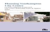 Planning Southampton City Centre · commercial performance, including in knowledge based sectors, focussed first on urban areas, including Southampton City Centre. 2.1.2 The following