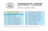TAMWORTH JUNIOR FOOTBALL LEAGUE - The JUNIOR FOOTBALL LEAGUE ... for Tamworth Junior league results,