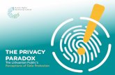 The Privacy Paradox - hrmi. PRIVACY PARADOX: THE LITHUANIAN PUBLICâ€S PERCEPTIONS OF DATA PROTECTION