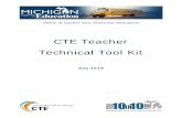 Michigan New CTE Teacher Technical Tool Kit field of study. Now you have a teaching certificate, what’s next? Even though you have completed your degree requirements and student-teaching