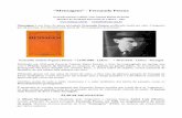 Mensagem - Fernando Pessoa - Outorga · Arrebatado pela riqueza da obra de Fernando Pessoa, por quem nutre uma antiga paixão, o músico, escritor, compositor e cineasta baiano André