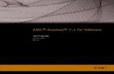 EMC Avamar 7.1 for VMware · EMC® Avamar® 7.1 for VMware 用户指南 302-000-839 REV 02