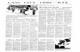 CASS CITY CHR T C TCLE - Rawson Memorial District …newspapers.rawson.lib.mi.us/chronicle/CCC_1978 (E)/Issues/06-01...CASS CITY CHR •J;'v T C ^ •'-, TCLE ... lied were Shayne