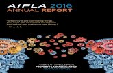 AIPLA 2016 - AIPLA Homepage Annual Report Draft... · AIPLA 2016 ANNUAL REPORT ... dynamic, high quality educational content. ... Boot Camp in Minneapolis, and continued to offer