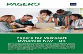 Pagero for Microsoft Dynamics NAV â€“ UK .Pagero for Microsoft Dynamics NAV allows Dynamics NAV end