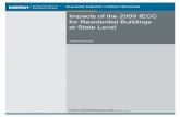 Impacts of the 2009 IECC for Residential Buildings at ... · Impacts of the 2009 IECC for Residential Buildings ... The IECC is then briefly compared to the International Residential