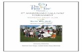 5 Anniversary Gala Golf Tournament - Aloha Section PGA · Aloha Friends, We are excited to invite you to our 5th Anniversary Gala Golf Tournament, scheduled for August 24, 2011 at