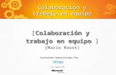 [PPT]PowerPoint Presentationdownload.microsoft.com/download/A/4/2/A42FC639-D711-4EE2... · Web viewColaboración y trabajo en equipo [Colaboración y trabajo en equipo ] [Mario Roset]