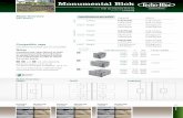 SpecBook EN CAN 2011 - Techo Depot · Cubing 13.80 ft2/pal. ( 1.28 m2)/pal. 1.73 ft2/unit ( 0.16 m2) /unit Unit A - Weight ... 23 (584) 6.85 (174) 13 (330) Height ... Blok brings