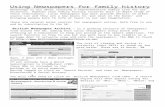 rstrangers.files.wordpress.com · Web viewUsing Newspapers for family history Genealogy is all about creating a representative family tree for our ancestors. However real family history