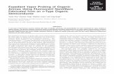 Expedient Vapor Probing of Organic Amines Using ...lzang/images/LZ51.pdf · Expedient Vapor Probing of Organic Amines Using Fluorescent Nanoﬁbers Fabricated from an n-Type Organic