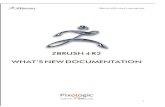 ZBrush 4R2 - Quoi de Neuf. - .ZBrush 4R2 - Quoi de Neuf. BIENVENUE Bienvenue dans la documentation