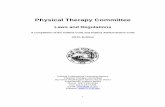 Physical Therapy Committee - IN.gov Therapy Committee Laws and Regulations A compilation of the Indiana Code and Indiana Administrative Code 2015 Edition ... 17 Chapter 1.1.