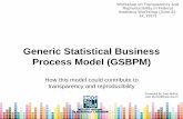 Generic Statistical Business Process Model (GSBPM)sites. · PDF fileGeneric Statistical Business Process Model ... Generic Statistical Business Process Model ... Standard . Object
