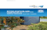 R T LT E A P N WATER STORAGE AND E X KS RAINWATER HARVESTING USER MANUAL ABOVE GROUND ... · 2018-05-16 · E X P E R T S I N S T E E L T A N K S Rainwater Harvesting Solutions WATER
