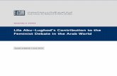Lila Abu-Lughod’s Contribution to the - dohainstitute.org · Abstract This paper is based on the conclusions reached by ethnographer and professor of anthropology Lila Abu-Lughod