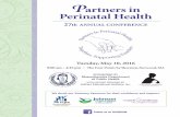 Partners in Perinatal Health - EI Training Center · Pediatric Association ... Partners in Perinatal Health is a statewide partnership of non ... 1G. Stress, Digestion and Elimination: