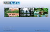 Ecosystem services and biodiversity in Europe - easac.eu€¦ · 3.2 An assessment of ecosystem services and biodiversity in Europe 11 3.3 The signiﬁ cance of ecosystem services