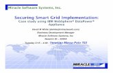 Securing Smart Grid Implementation - …assets.fiercemarkets.net/public/smartgridnews/Impact09_Securing... · Security policy management and implementing web services security ...