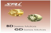 BD Series Motors GD Series Motors - SAi Hydraulic Motorssaihyd.com/old/BD-GD Catalog.pdf · 2 BD Series Motors GENERAL CHARACTERISTICS & FEATURES Five cylinder crankshaft design radial