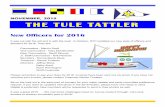 THE TULE TATTLER - Delta Yacht Club TULE TATTLER NOVEMBER, ... can purchase Delta Yacht lub apparel and accessories ... When you see my name pop up on your phone's caller