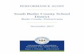 PERFORMANCE AUDIT South Butler County School District · South Butler County School District . ... student improvement, ... South Butler Intermediate Elementary School76.9, South