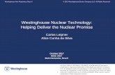 Westinghouse Nuclear Technology: Helping Deliver the ... · Westinghouse Non-Proprietary Class 3 © 2017 Westinghouse Electric Company LLC. All Rights Reserved. 1 Westinghouse Nuclear