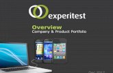 Overview - Experitest .Overview Company & Product ... SeeTestAutomation â€¢ Automation tool â€¢ Records