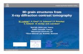 3D grain structures from X-ray diffraction contrast tomographyftp.esrf.eu/.../workshop_April_2009/GrainMappingTomography_Ludwig.… · 3D grain structures from X-ray diffraction contrast
