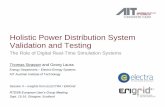 Holistic Power Distribution System Validation and Testing .Holistic Power Distribution System Validation