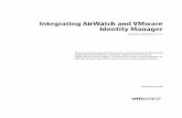 Integrating AirWatch and VMware Identity Manager - VMware ...pubs. Integrating AirWatch and VMware