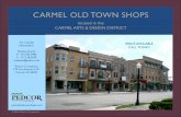 CARMEL OLD TOWN SHOPS for OTS 2017.pdf · carmeloldtownshops.com CARMEL OLD TOWN SHOPS located in the CARMEL ARTS & DESIGN DISTRICT For Leasing Information: Melissa Averitt P: 317.705.7982