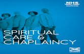 Spiritual Care and Chaplaincy - NHS Education for Scotland and-Chaplaincy.pdf · will enable the advancement of NHS Chaplaincy towards self or ... by a chaplain or ... (Recommendation