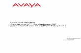 Avaya IP Telephone · Guía del usuario Avaya one-X™ Deskphone SIP para el teléfono IP 9620 IP Telephone 16-601945ESCALA Número 2 Diciembre 2007