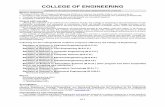 COLLEGE OF ENGINEERING - USFugs.usf.edu/pdf/cat1415/15Engineering.pdf · COLLEGE OF ENGINEERING ... (BCS) Bachelor of Science in Electrical Engineering ... Electrical Engineering,