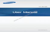 User Manual  · This user manual is specially designed to detail ... • Bluetooth ® is a registered ... Messag. Table of Contents 6 Settings