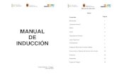 MANUAL DE INDUCCION 2013 ACT. JUNIO para pdf Induccion... · 2017-10-30 · 3 Manual de Inducción Organigrama General promoción de proyectos que permitan la creación de Empleo