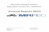 mrfec.net.aumrfec.net.au/wp-content/uploads/2018/04/MRFEC-annual-report-2015.pdf · tutors whose professionalism and dedication are the reason we continue to be so successful. You