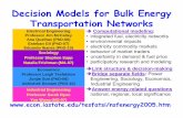 Decision Models for Bulk Energy Transportation Networks · Decision Models for Bulk Energy Transportation Networks ... Decision Models for Bulk Energy Transportation Networks. ...