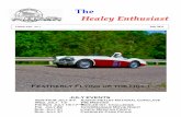 The Healey Enthusiast - mnhealey.com 2011 enthusiast.pdf · Healey Enthusiast The ... take the first left and wind ... Geoff and Dianne Rossi treated us to a lovely Spring Awakening