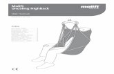 Molift UnoSling HighBack - Etac - Creating possibilities manual molift unosling... · The Molift UnoSling HighBack sling is a consumable for single ... – when it has become dirty