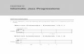 CHAPTER 13 Idiomatic Jazz Progressionss3-euw1-ap-pe-ws4-cws-documents.ri-prod.s3.amazonaws.com/... · WRITTEN EXERCISES 1. On the staff below, notate the following chord progressions.